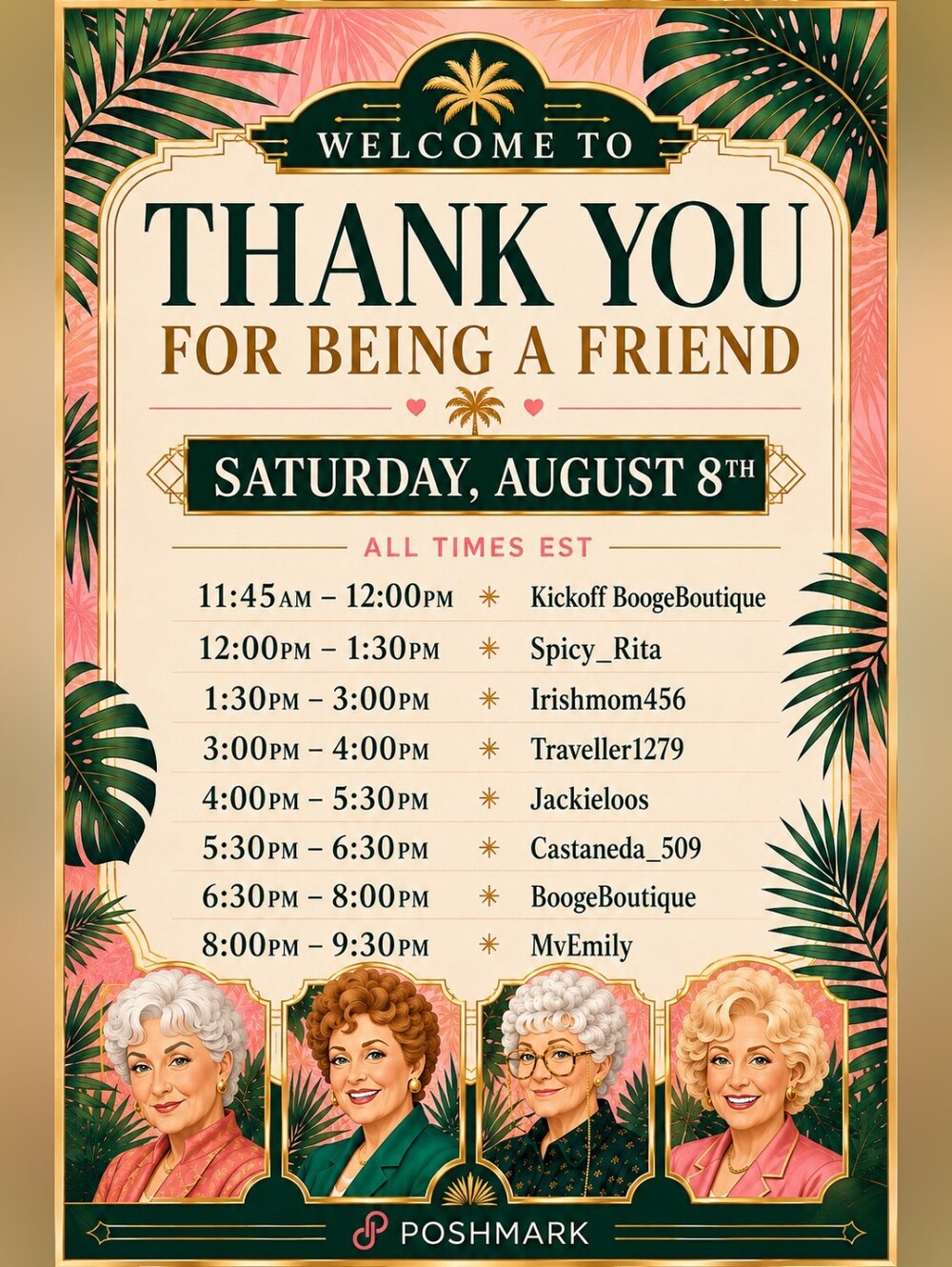 THANK YOU FOR BEING A FRIEND TRAIN SHOW!